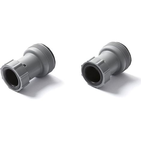 Adaptateur de tuyau Bestway 58236, diamètres de tuyau 1,5 pouces et 1,25 pouces pour vannes de piscine. (1/4)
