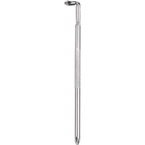 Tournevis Offset PH2/PH2 Angle Droit 5.91" Longueur Argent (1/5)