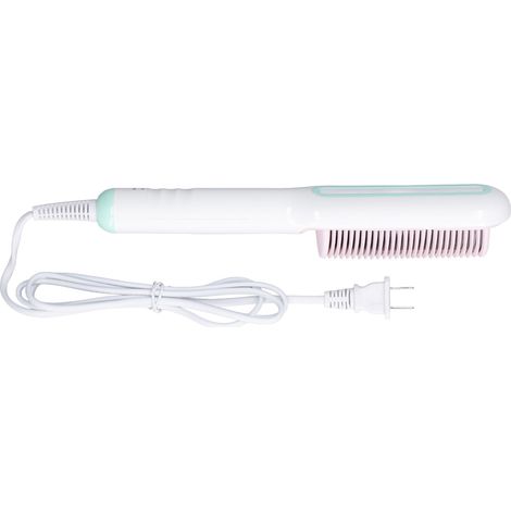 Lisseur ionique à anneau amélioré - Un peigne lisseur avec revêtement ionique, activé par la chaleur, outil de coiffure professionnel, un excellent cadeau pour les femmes (GB 220V). (1/5)