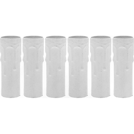 Lot de 6 cache-douilles E14 pour lustres à culot candélabre (1/2)