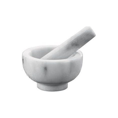 Kuchenprofi Mortero de cocina blanco 11 cm de diámetro