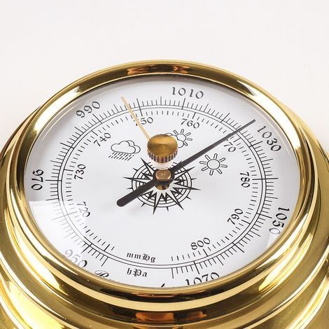 Analoge Wetterstation – Barometer, Thermometer, Hygrometer (4 Stück) (1/4)