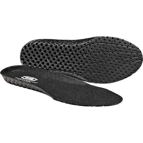 SIR SAFETY SYSTEM MULTI-HOLE Semelles intérieures antichoc antistatiques noir Taille 47