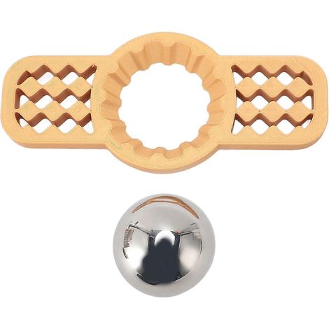 Sphère de refroidissement du café avec support amovible, en acier inoxydable, pour un arôme plus intense, réutilisable (1/4)