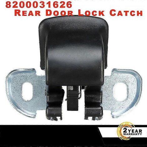 8200031626 Loquet de verrouillage inférieur de porte arrière de voiture, verrou de coffre pour Renault Master, Kangoo et Opel Movano 1998-2010 - Cache de protection pour verrou de porte (1/5)