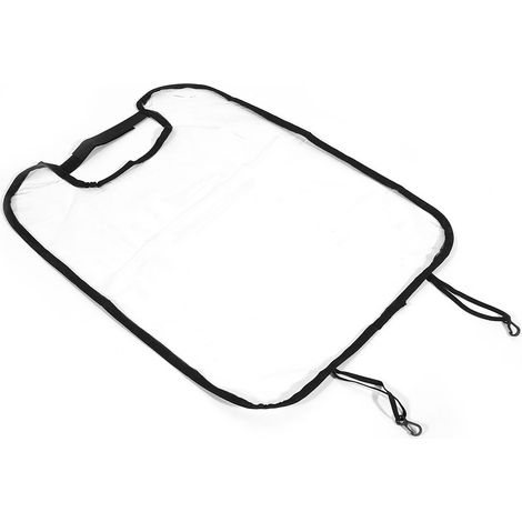 Protège-dossier de siège auto en PVC facile à nettoyer, tapis anti-taches et anti-boue, housse de protection arrière (1/5)