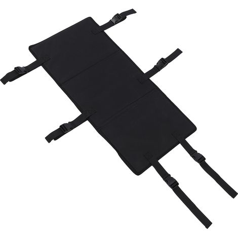 Protection d'échelle pour lit superposé - Empêche les enfants de grimper aux échelles - Pliable et multifonctionnelle - Noir (1/5)