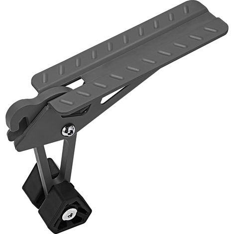 Marchepied de Porte de Voiture Universel, pédales de Porte Pliables Portables, Crochets de véhicule Stable Charge 180kg, accéder très Facilement Toit de la Voiture, pour Voiture SUV, Gris (1/5)