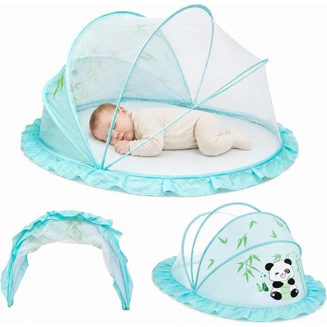 Sollbry Moustiquaire Bébé à Motif,Moustiquaire Pop Up (Vert)Moustiquaire lit bébé,moustiquaire pliable,moustiquaire portable respirante,protection anti (1/5)