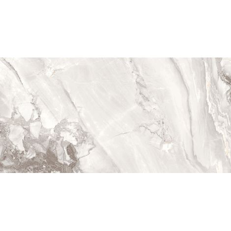 Mexen Limos Prova di gres porcellanato smaltato bianco rett. G1, piastrella da pavimento e da parete 120 x 60 cm, lucida - TL127 (1/5)