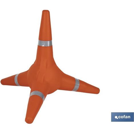 Reflektierender Tetrapod-Kegel 380 mm
