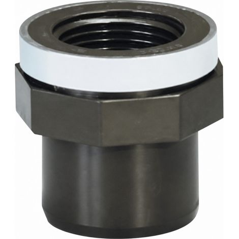 Tappo filettato femmina in PVC HTA con rinforzo 25/32 X 2027