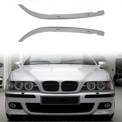 Moldura inferior del faro delantero del coche 51138168809 51138168810 Para BMW Serie 5 E39 525i 528i 530i 540i M5 Hwy