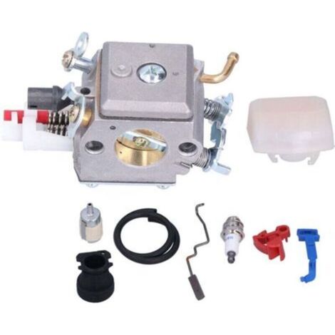 Kit Carburateur Collecteur Admission Filtre à Carburant 9 Pièces Compatible Husqvarna 350 346XP 353 340 345 (1/4)