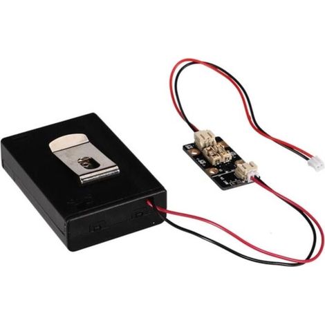 Pack Alimentation Et Fusibles - Pour Circuits Electroniques Portables - 3x Piles AA - Carte Fusible 38x38 mm - Fusibles De Rechange Inclus (1/2)