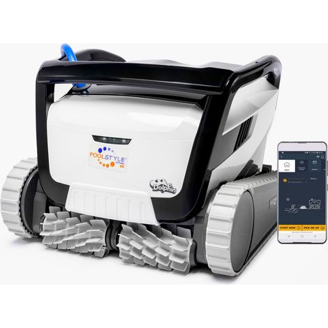 Dolphin Poolstyle 60i IoT Wi-Fi APP MyDolphin Plus Bluetooth Timer Gyro Digital - Robot Elettrico Pulitore per Piscina fino a 15 Mt - TOP GAMMA - MY2026