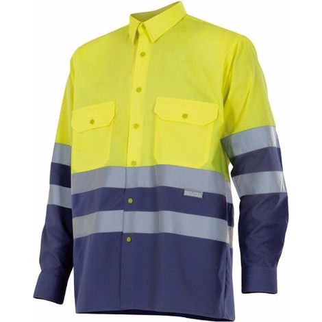 CANDI CAMISA REFLECTANTE AMA.ARR/AZU.ABJ.LAR.46 L