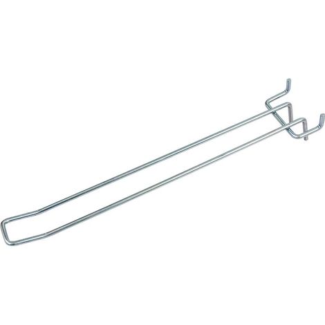 Gancio doppio per perforazione EURO Mega-M L-25cm fi4 zinco N (1/4)