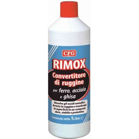 CFG RIMOX Convertitore disossidante elimina ruggine lucidante metalli pronto uso 1 LT