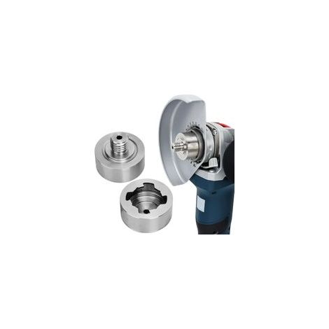 Adaptateur X-LOCK vers filetage M14 : adaptateur en acier inoxydable XLOCK pour meuleuse d'angle, précision et stabilité, adaptateur pour lame de coupe de meuleuse d'angle, adaptateur de