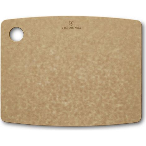 Victorinox Taglieri Cucina, per Alimenti, Ecologico Materiale, Per Carne, Verdure e Formaggio, Resistente, Adatto alla lavastoviglie, S (29.2 x 22.8 x 0.6) Marrone (1/5)