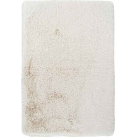 Tapis de Bain Doux Antidérapant "Rabbit" Blanc 40 x 60 cm (1/5)