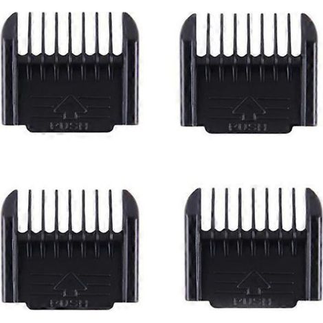 Tondeuse électrique, lot de 4 sabots de coupe (3 mm, 6 mm, 9 mm, 12 mm) (1/5)
