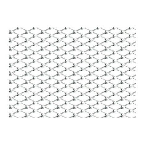 Racing Grill - Rombo fine 2x4 mm - 100x33 cm - Lucido (1/2)