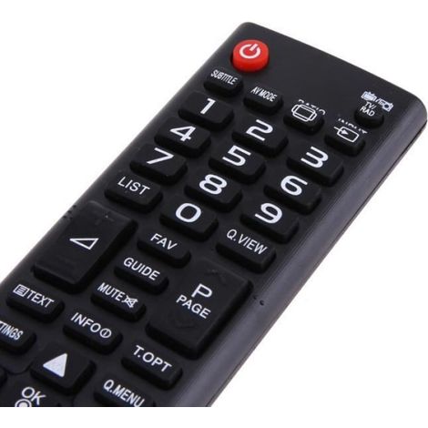 Télécommande LG AKB73715603 - Pour Modèles 42PN450B 47LN5400 50LN5400 50PN450B 50PN6500 60PN6500 - Noir - 1 Pièce (1/4)