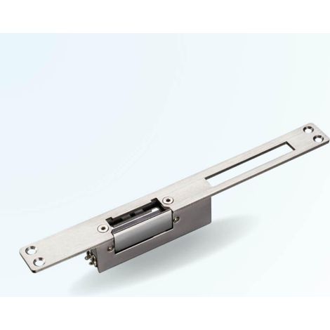 Gâche électrique 12V à encastrer avec passage de serrure (à émission)