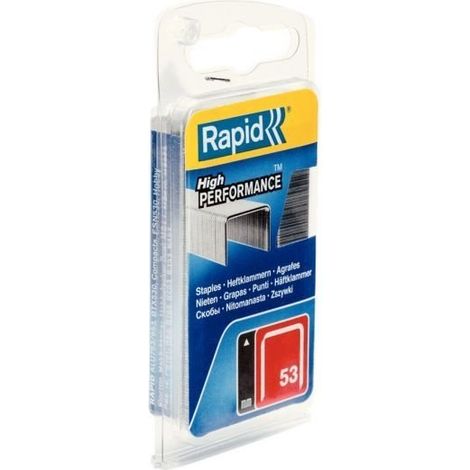 Grapa Grapadora Modelo 53 04Mm Fina Acero Rapid 1.620 Pz