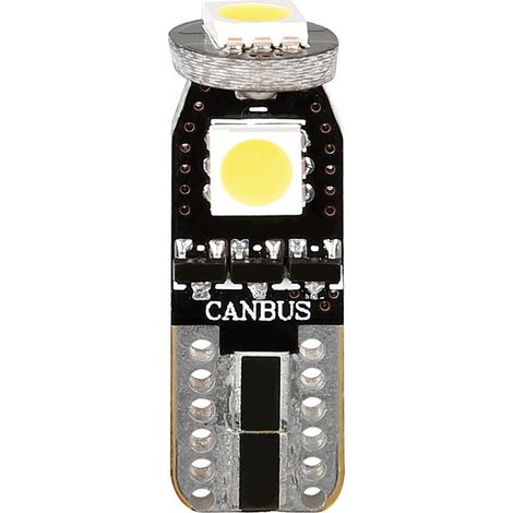 Lampada Hyper led 9 W2,1x9,5D T10 trifocus 2 pezzi (1/4)