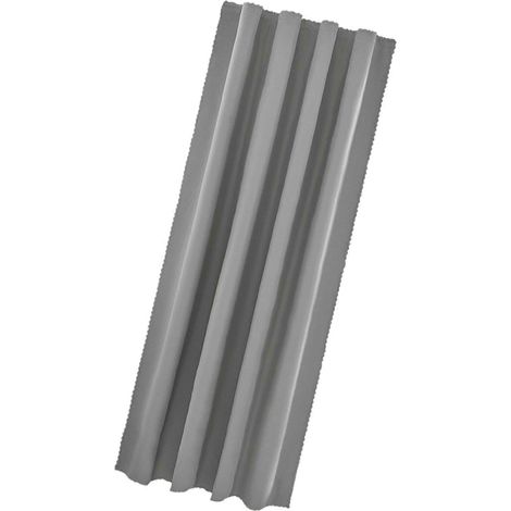 Rideaux occultants et antibruit en polyester thermique isolant, gris foncé, pour chambre ou bureau, pour plus d'intimité. (1/4)