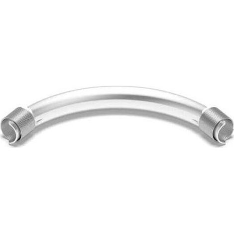 Rehau Rohrführungsbogen 32mm, 90 Grad, Stahl verzinkt, für Heizung