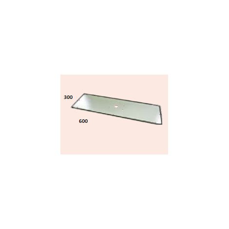 Plaque d'adaptation pour fixation sur pied d'un coffret 600x300mm GISSEY