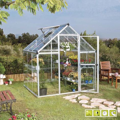 Doris serra da giardino in alluminio anodizzato (medium)