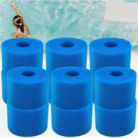 Éponge Filtrante Type S1,Cartouche Filtres de Piscine en Mousse ,Filtre en Mousse à Cartouche pour Type S1 Piscine - 12 (1/4)