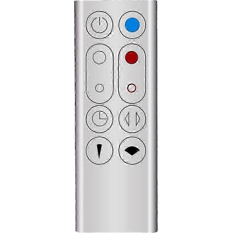Télécommande de remplacement compatible avec les purificateurs d'air AM09, HP00 et HP01, ainsi qu'avec les ventilateurs sans pales. (1/5)