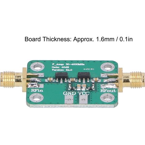 HF-Verstärker 30–4000 MHz, 40 dB Verstärkung (1/5)