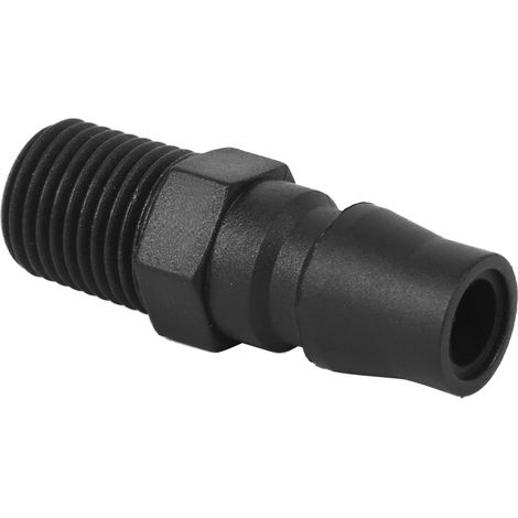 Schnellverbinder aus Kunststoff und Stahl PM C Typ Selbstverriegelndes Gelenk Luftschlauchverbinder Pneumatikarmaturen (G1/4" (20)) (1/5)