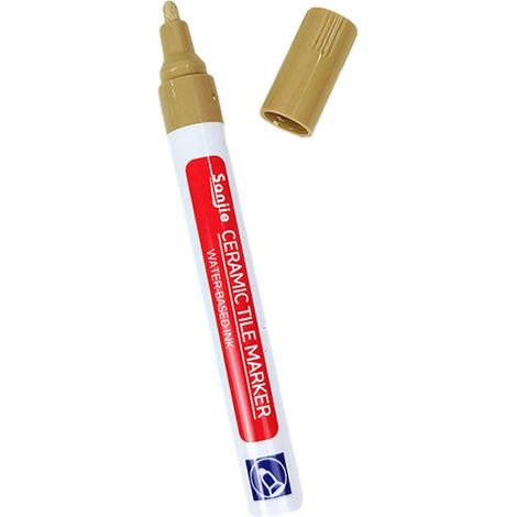 Stylo de remplissage de joints étanche pour carrelage, accessoire léger pour la restauration des murs et sols carrelés, couleur kaki (1/5)