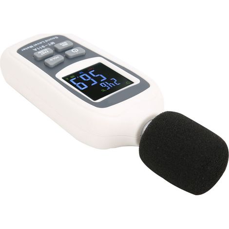 Digitales LCD-Schallpegelmessgerät MT-911A (35 dB–135 dB), Sprachtester, Dezibelmonitor (1/5)