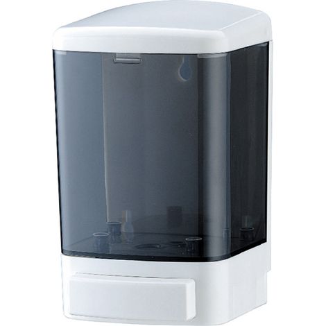 Distributeur de Savon Manuel pour Cuisine, Salle de Bain - Fixation Murale - pour liquides, shampooings, Gel - en Plastique - 1000 ML (1/5)