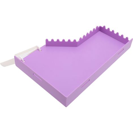 Plateforme pour hamster avec échelle, idéale pour agrémenter la cage en toute sécurité et gagner de la place. Plateforme multifonctionnelle en forme de L, avec échelle, pour hamsters, souris, cochons  (1/5)
