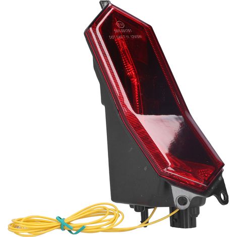 LED-Rücklicht für YZF-R1 R6 R7, helles Blink- und Bremslicht, rote Linse (Rücklicht-Kit). (1/5)