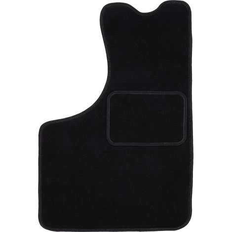 Tapicería negra mate para el asiento del conductor de: Skoda 1000MB sedán (1966-1969) (1/5)