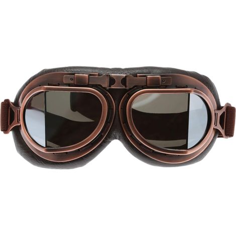 Lunettes de Moto, Lunettes de Protection Vintage, Lunettes Steampunk pour sports de plein air et motocross (1/5)