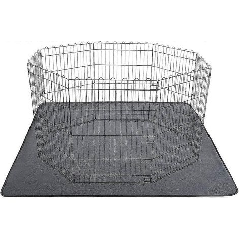 Tapis d'apprentissage lavable pour chien, extra large (165 cm x 121 cm), réutilisable. (1/5)