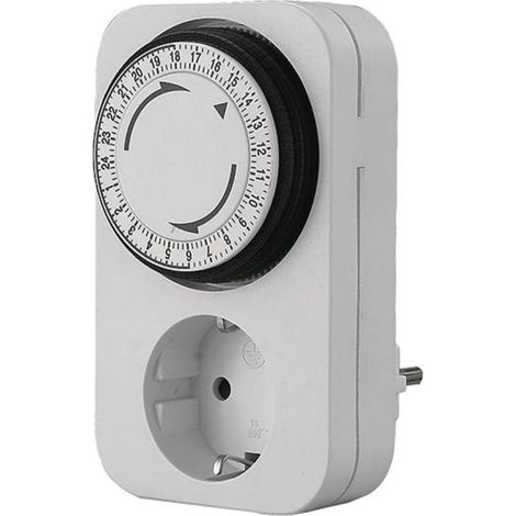 Bachmann 852.101 Temporizzatore analogico Giornaliero 3680 W IP20 Funzionamento continuo (1/4)