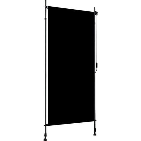 Store enrouleur extérieur 100 x 270 cm gris anthracite (1/5)